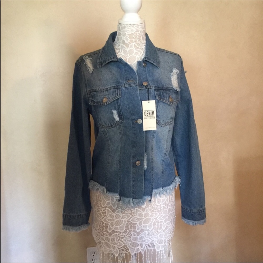 Denim jean jacket - Picture 2 of 4